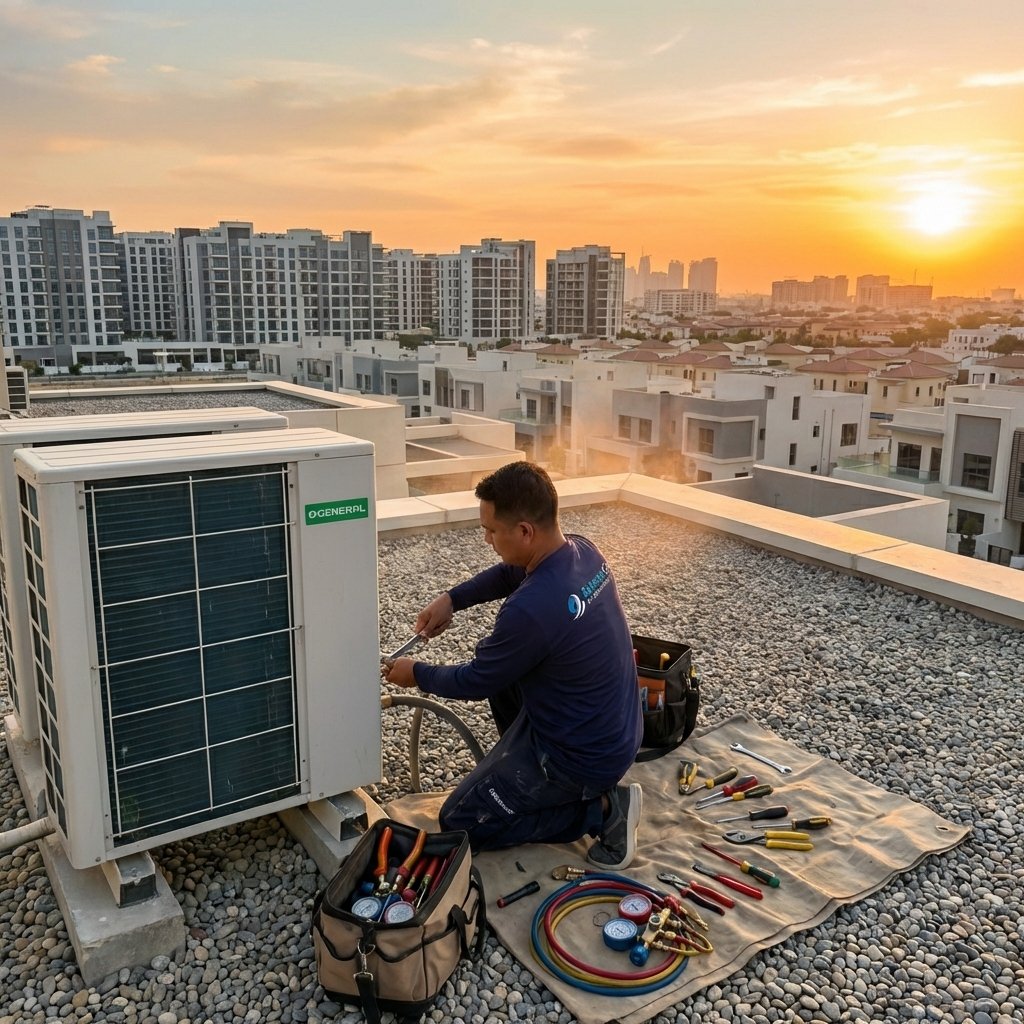 AC installation Dubai