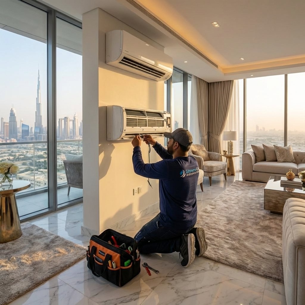 AC installation Dubai