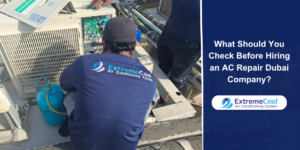 AC installation Dubai